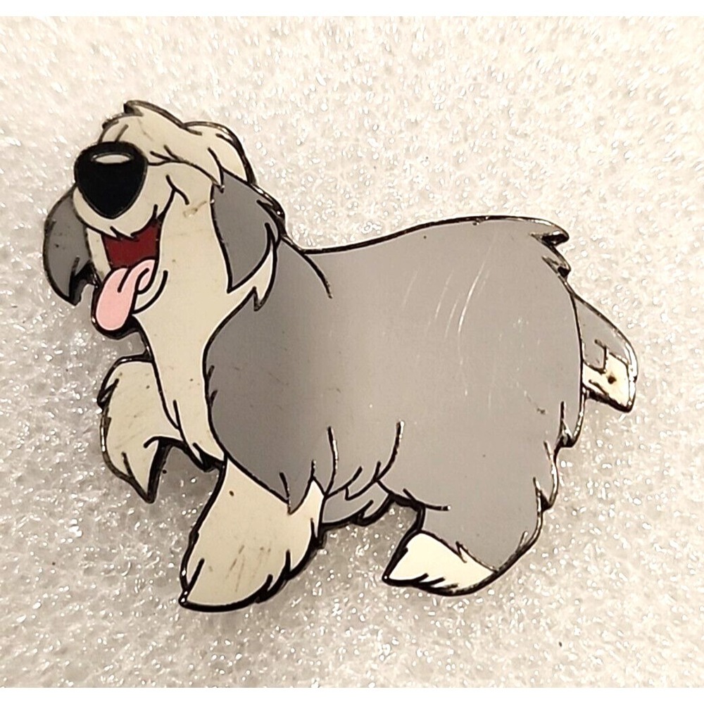 Disney Pin Max Little Mermaid Prince Eric Dog Old English Sheepdog Disneyland DL
